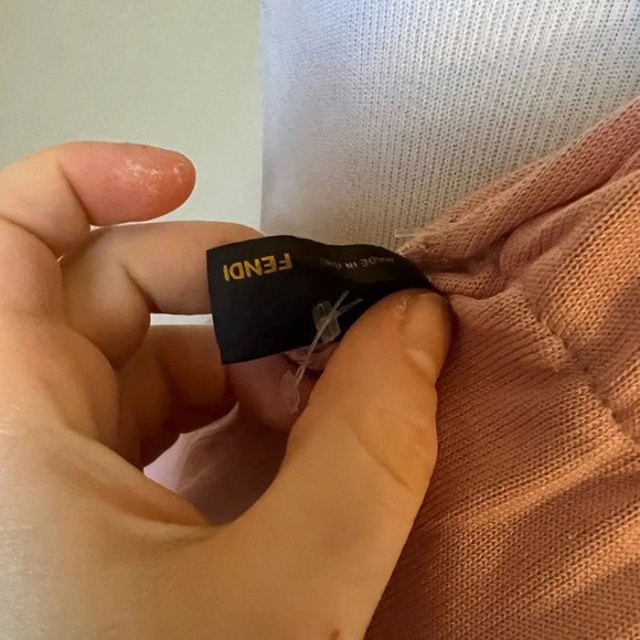 Fendi SS 2010 Pink Bow Dress, size 40 - Picture 6 of 9